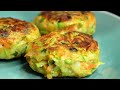 Zucchini is tastier than meat!Fast and incredibly tasty! Zucchini chops cooks.ASMR