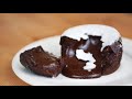🇫🇷 Easy Molten Chocolate Lava Cake Recipe: French Fondant Au Chocolat (ASMR)