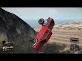 We Tried to Survive Launching Trucks Off a Desert Mountain in Snowrunner Mods!