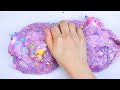 Making slime with piping bags satisfying slime videos! #ASMR #Relaxing slime #daisyslime #unicorn