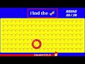 【Easy, Medium, Hard Levels】 Can you Find the Odd Emojis in 15 seconds? 30 Rounds #01