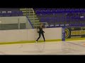 Jessica Marjot Senior Solo Dance Free Dance Gold Medal 2024