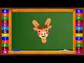 How to Write Letters for Children | Alphabets for Kids | Teaching Writing ABC for Preschool | 4K