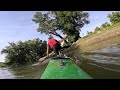 HARD CANOEING TRAINING FILMED FROM BEHIND - PART 3