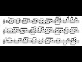 Sonata No. 2 in A Minor for Solo Violin, Andante (BWV 1003 - J.S. Bach) Score Animation