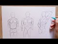How to draw basic anatomy | Tutorial and tricks