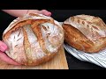 🍞Yeast-free bread, bread without yeast, no yeast bread. Sourdough bread, natural sourdough bread