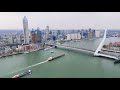Rotterdam 4k drone video