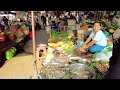 Cambodian Best Tourism Site Ever - Province Street Food Vs City Street Food In The Market!