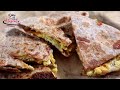 Breakfast Quesadilla | How To Make Breakfast Quesadilla