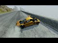 Crashing Cars by doing high speed jumps #1 - BeamNG Drive