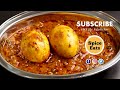 RESTAURANT STYLE EGG GRAVY | RESTAURANT STYLE EGG MASALA | EGG CURRY BY SPICE EATS