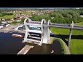 Falkirk Wheel | Rotating Boat Lift | DJI Mini Drone