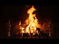 Christmas Fireplace & Big Band Jazz Christmas Music Ambience - Instrumental Upbeat Christmas Fire