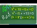 x/4 + 8/x = 3 This Algebra Equation is NOT so simple!