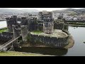 Caerphilly Castle - The Largest in Wales, 2nd in Britain