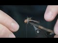 Jigged March Brown Clinger Nymph: Fly Tying Tutorial