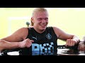 I survived 24 hours Training like Erling Haaland (6000 calories)