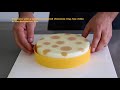 Tarta Exótica de Mango y Maracuyá, con Glaseado Transparente