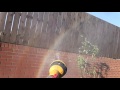 How to make a Rainbow with your hose pipe