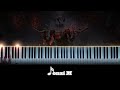 Arknights OST - Zwillingstürme im Herbst Boss Battle Theme (Piano)