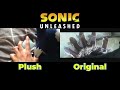 Sonic Unleashed Opening VS Plush Version