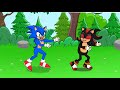 The Love Story Of Sonic Wolf and Long-Legged Amy - Sonic Animation.