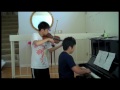 Cloud Smiles - Final Fantasy 7 Advent Children - Violin, piano duet