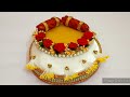 Quick And Easy Ganpati Singhasan | Makhar For Ganesh Chaturthi #ganeshchaturthi #ganpatidecoration