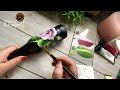 Supper EASY!!! Tutorial on how to draw Beautiful rose bottle art for absolute beginners