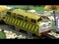 Toy Train Stories with Thomas and the Funlings - Steamies vs Diesels