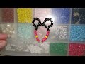 ميكي ماوس بالخرز beaded Mickey #beads #mickeymouse#خرز