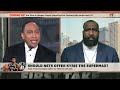 Stephen A. sounds off on Kyrie Irving: 'It is SHAMEFUL! It's EMBARASSING!' | First Take
