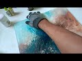 Mastering Texture Acrylic painting / Step by step tutorial / For beginners