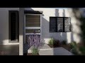 Exterior House Walk-trough Video #3 - House Concept Store | 3D Rendering Studio