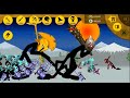 STICK WAR MOD VIP GOLDEN GRIFFON VS FINAL BOSS , STONE GIANT ICE ZOMBIES,NEW SKINS SPEARTON