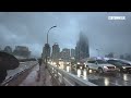 walk in the rain at Centum City | Busan walking tour | KOREA | CentumWalk 4K HDR