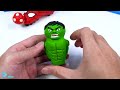 How to make elephants, Dinosaur mod Superhero Spider man, Hulk, Captain America, Ironman with clay
