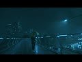 Lightning & Heavy Rain / Summer Night in Yeouido, Seoul, Korea / Cyberpunk / Rain sound / Ambience