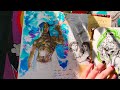 Incredibly Awkward 1st Sketchbook Tour (Nonstop YAPPING) #sketchbooktour #art