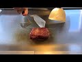 $130 Live Abalone Teppanyaki High End Dining Experience