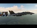 DCS World: Learning how to fly the F-14B Tomcat! (With a little crashing) 14