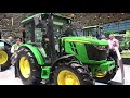 The JOHN DEERE 5075E tractor 2020
