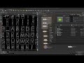 Creating a Font in Houdini