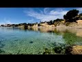 💦 Mediterranea Sea Water 💙 1 Hour Nature Ambience 4K
