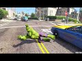 GTA 5 Ragdolls HULK Jumps/Fails #52 (Physics & Funny Moments)