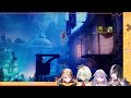 【TRINE 5】four player puzzle solving with biboo, cece, and shiori!!!