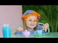 Blippi Meets Layla at an Indoor Playground! | Educational Videos for Kids