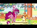 FNF My Little Pony vs Bluey, Bingo & Mackenzie Sings Bluey Smile | Can Can Song FNF Mods