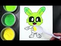 How to sand drawing Baby Hoppy Hopscotch.  Smiling Critters  Poppy Playtime Chapter 3 #poppyplaytime